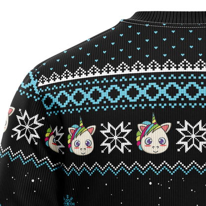 Unicorn Pew Pew TG5114 Ugly Christmas Sweater