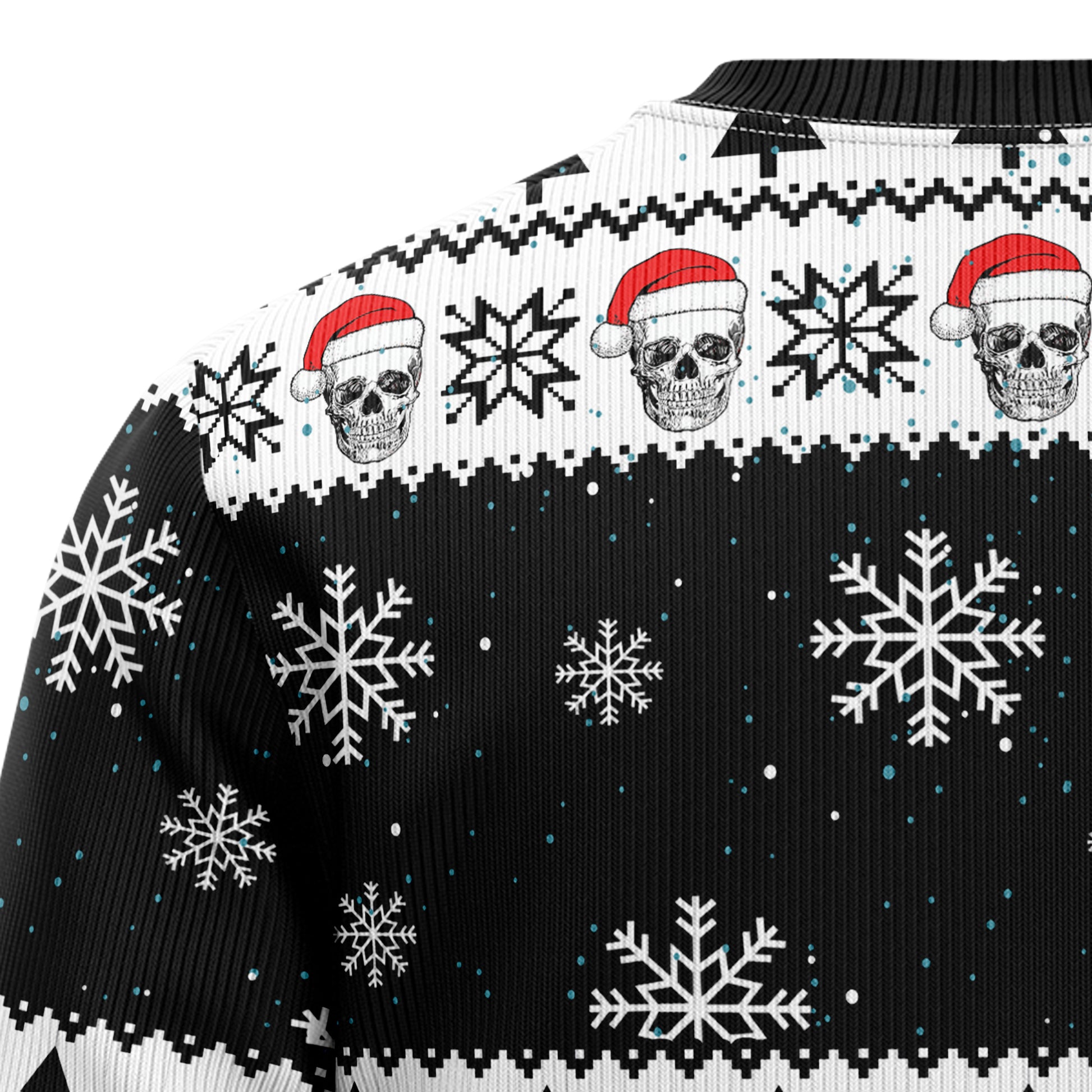 Dallas Cowboys Skull Personalized Ugly Christmas Sweater - Shibtee Clothing