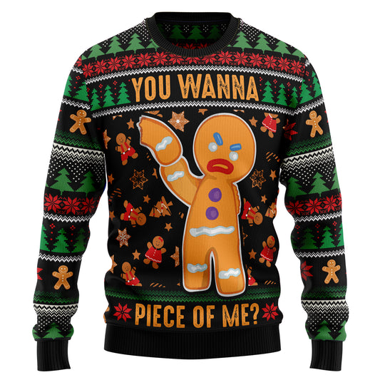 Gingerbread Man HT041201 Ugly Christmas Sweater