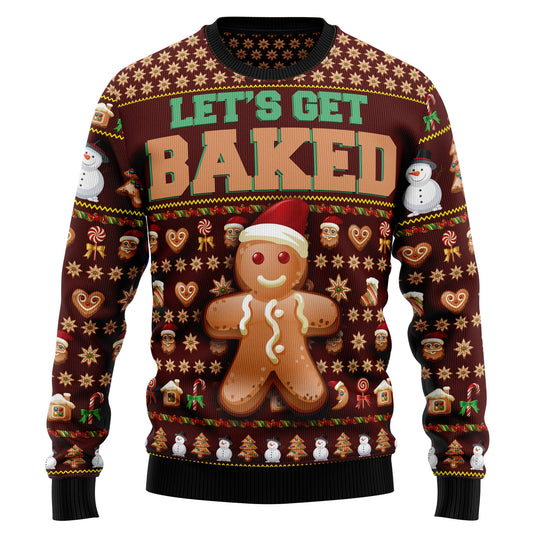 Baking Let‘s Get Baked TY1310 Ugly Christmas Sweater