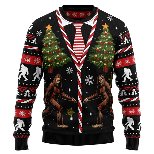 Vintage Bigfoot HZ101602 Ugly Christmas Sweater