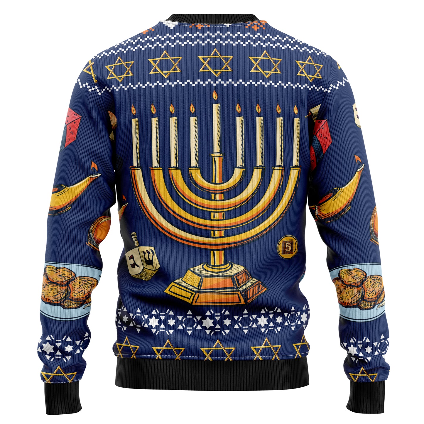 Jewish Hanukkah D0210 Ugly Christmas Sweater