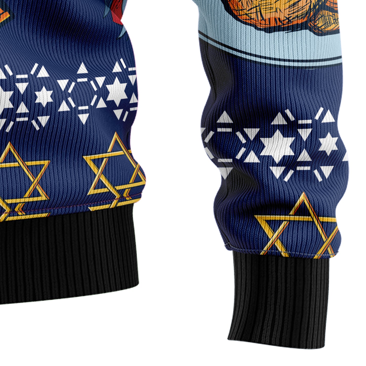 Jewish Hanukkah D0210 Ugly Christmas Sweater