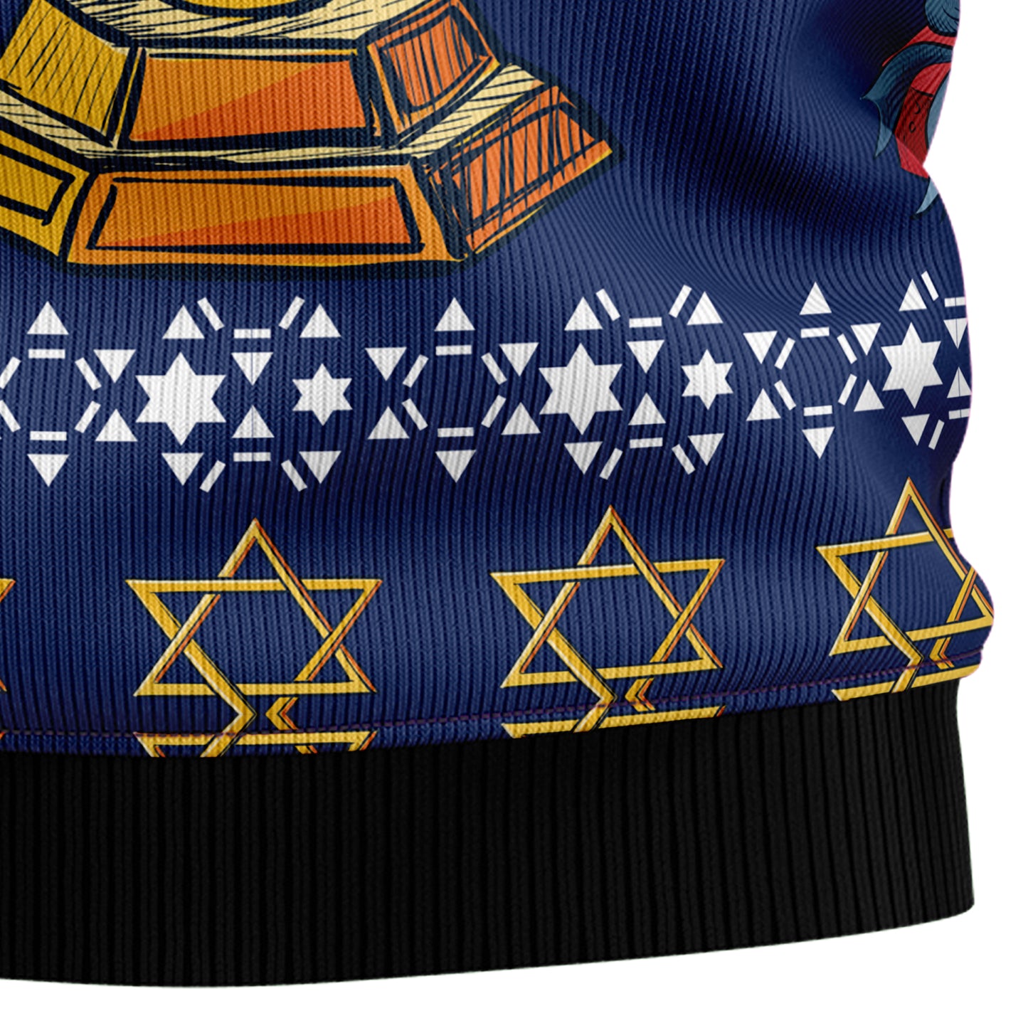 Jewish Hanukkah D0210 Ugly Christmas Sweater