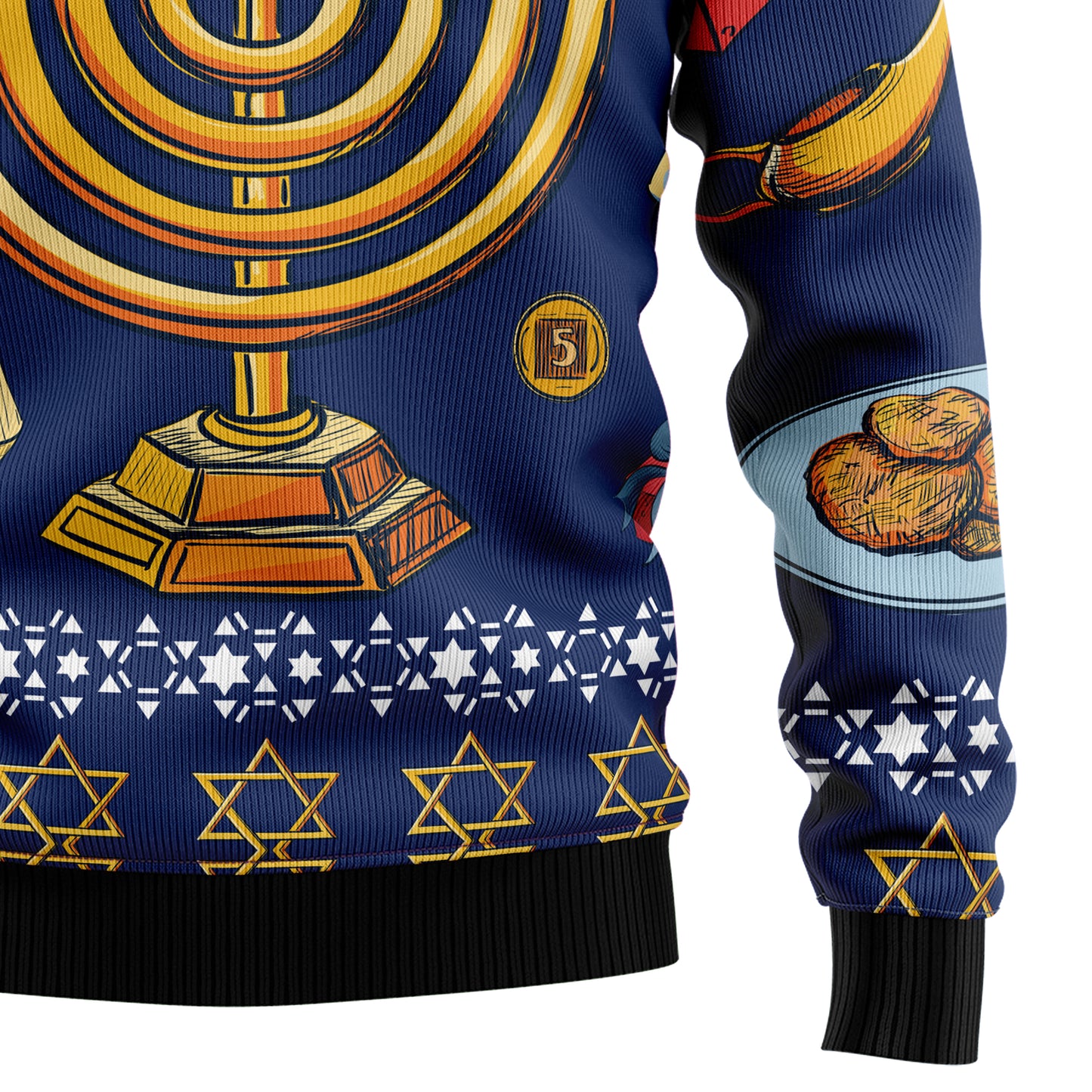 Jewish Hanukkah D0210 Ugly Christmas Sweater