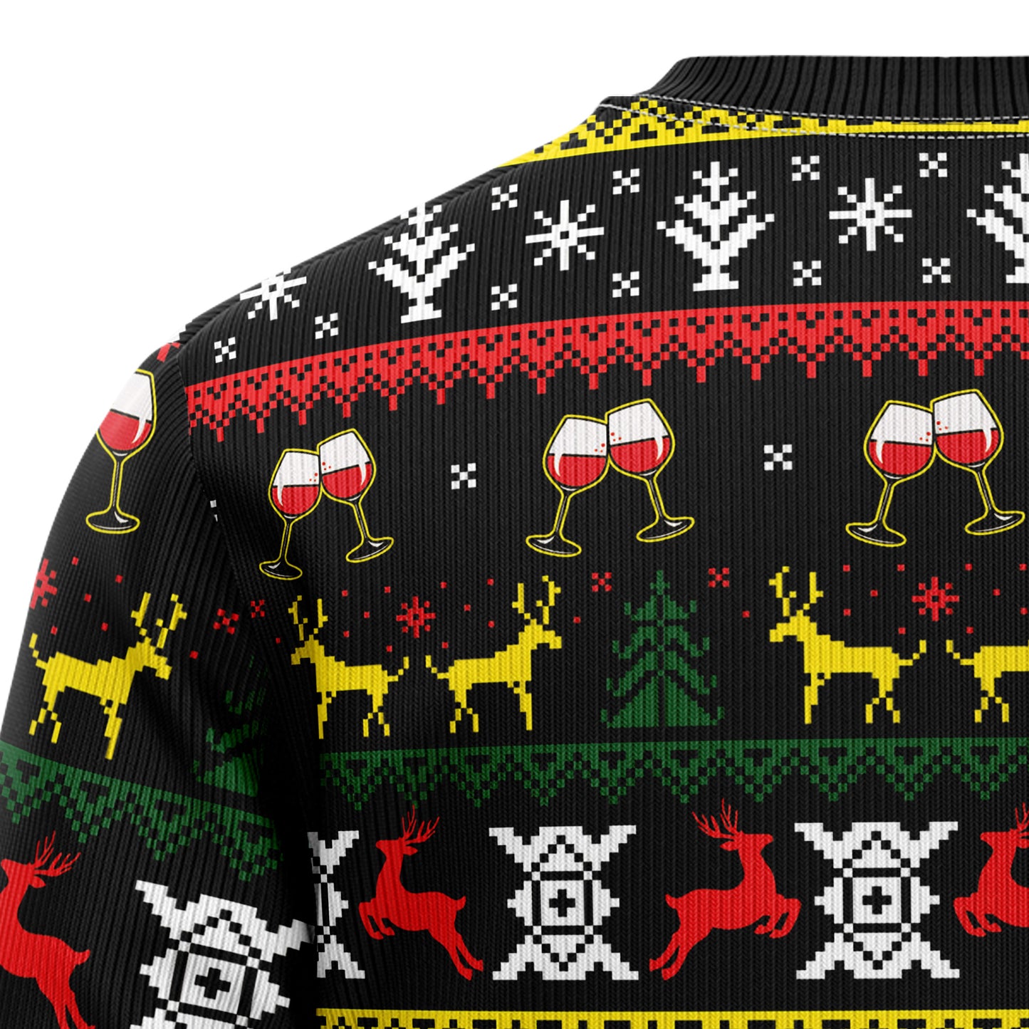 Time To Get Blitzened HT081201 Ugly Christmas Sweater