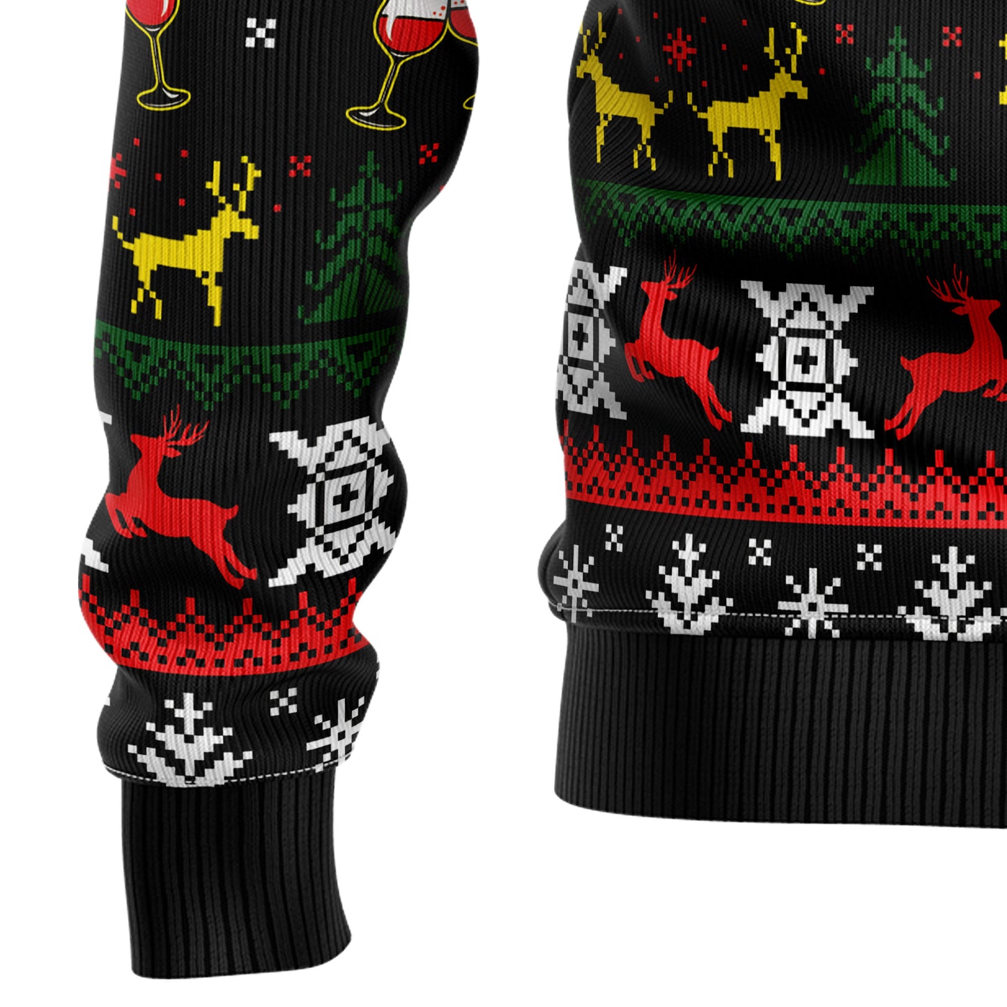 Time To Get Blitzened HT081201 Ugly Christmas Sweater