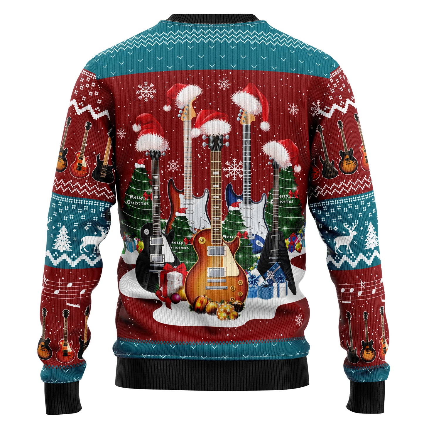 Guitar Christmas TG5115 Ugly Christmas Sweater
