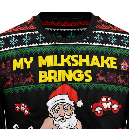 My Milkshake Bring Christmas HT091205 Ugly Christmas Sweater