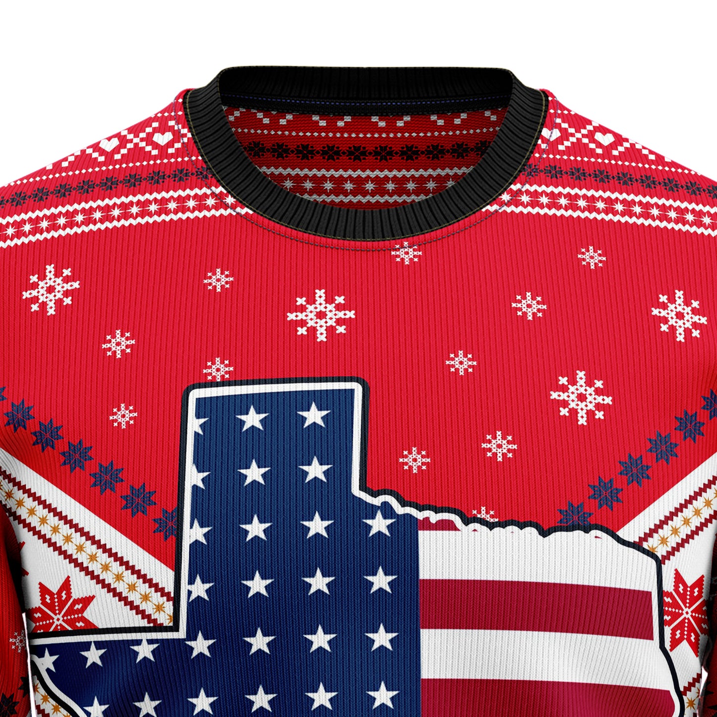 Texas USA Flag TY239 Ugly Christmas Sweater