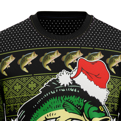 Fishing Merry Fishmas T1011 Ugly Christmas Sweater
