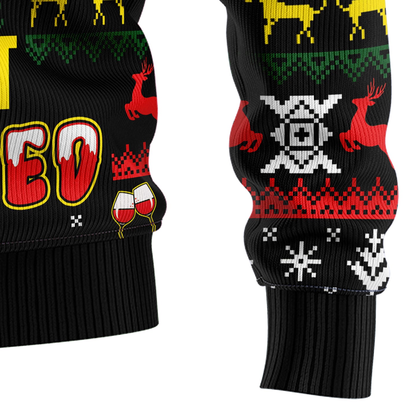 Time To Get Blitzened HT081201 Ugly Christmas Sweater