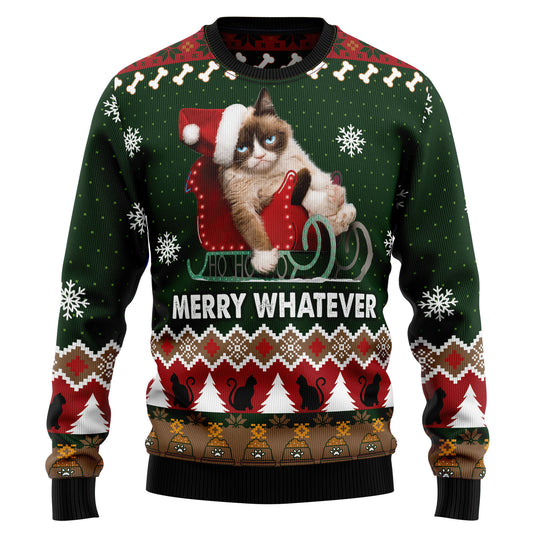 Grumpy Cat HT081224 Ugly Christmas Sweater