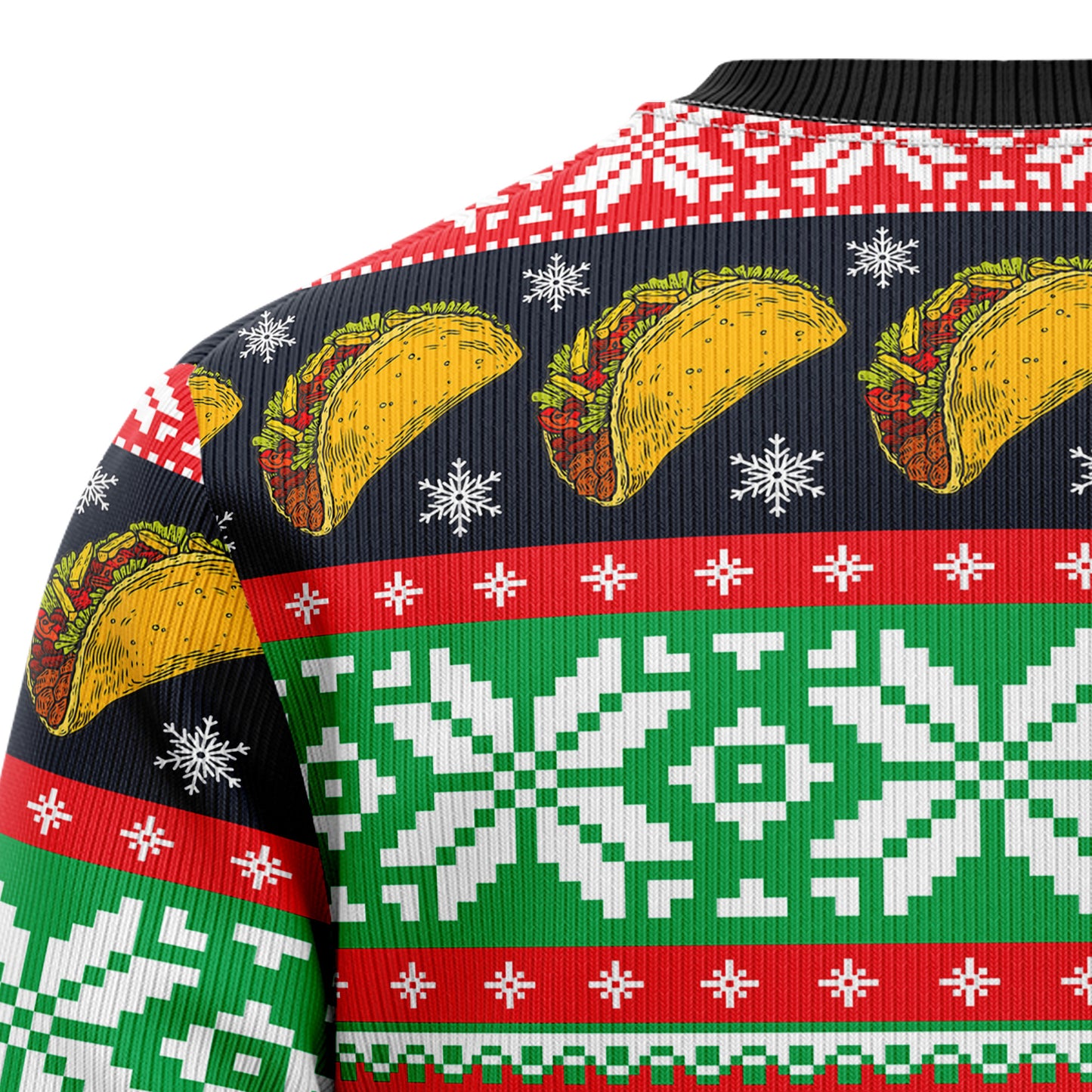 Tacos Taco Bell TY299 Ugly Christmas Sweater