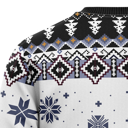 Awesome Wolf G5105 Ugly Christmas Sweater