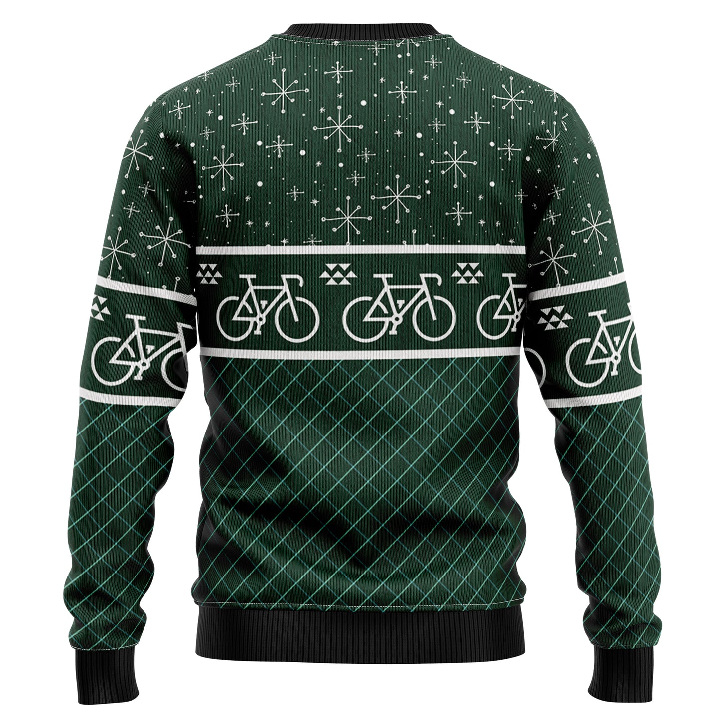 Santa Cycling T1811 Ugly Christmas Sweater