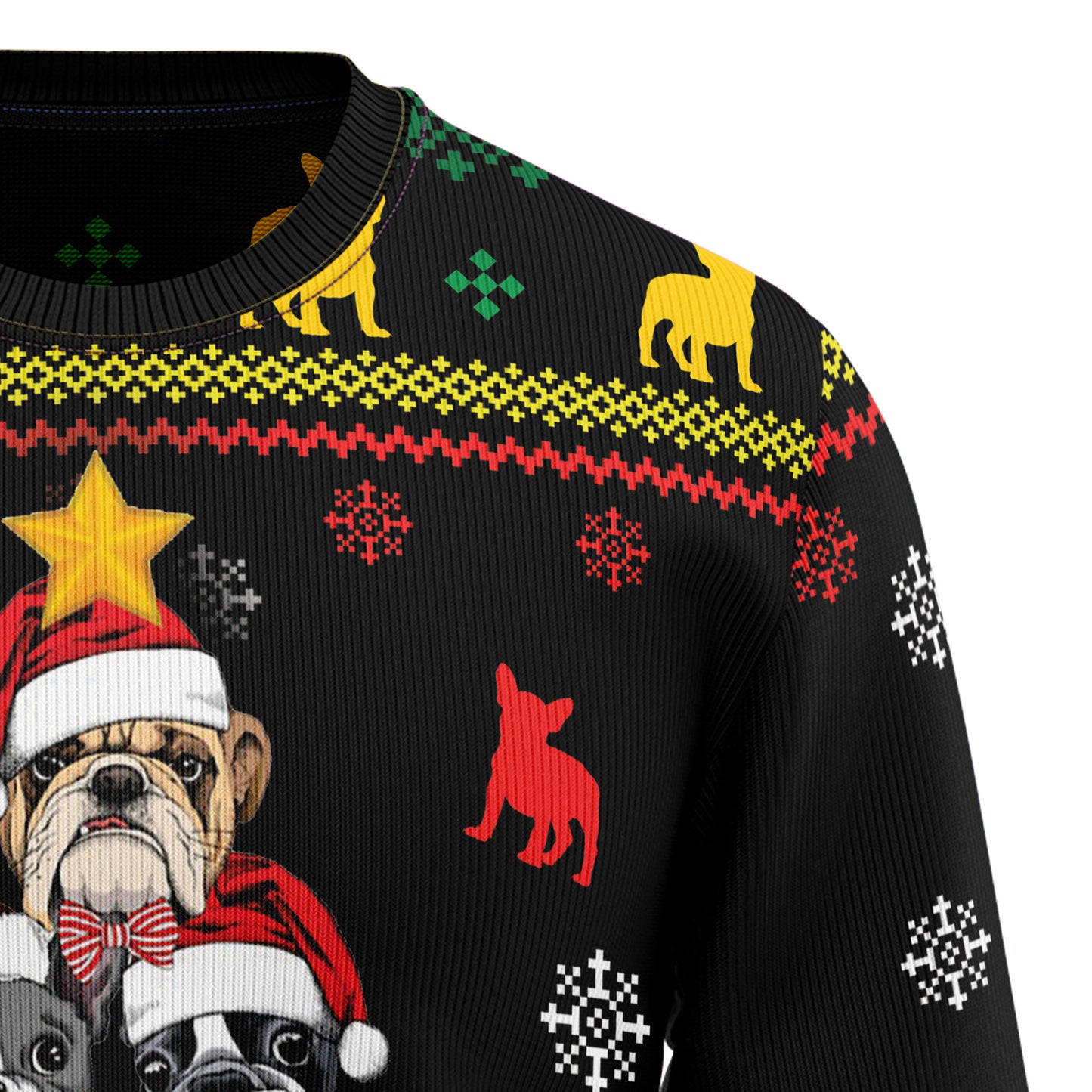 French Bulldog HT92804 Ugly Christmas Sweater