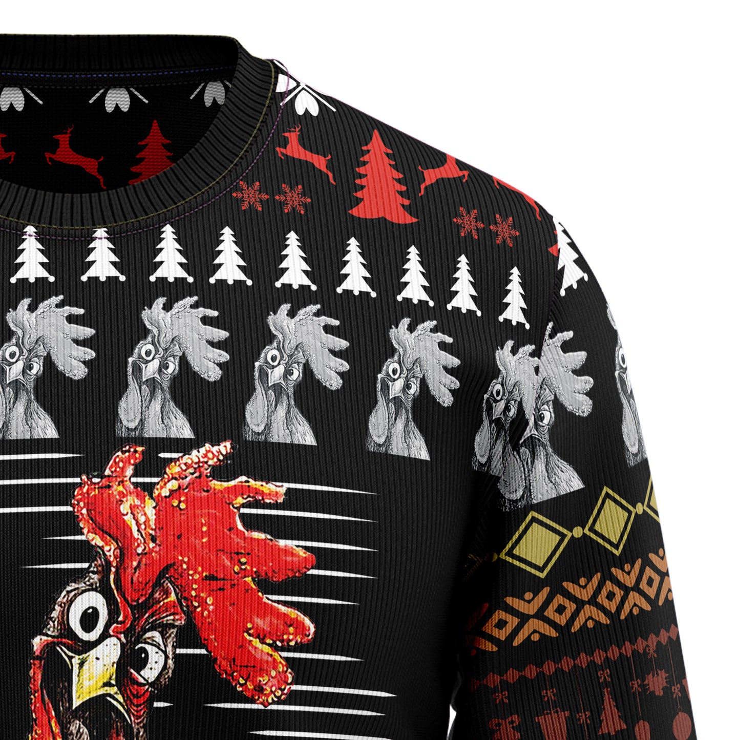 Stop Looking At My Cock G51124 Ugly Christmas Sweater