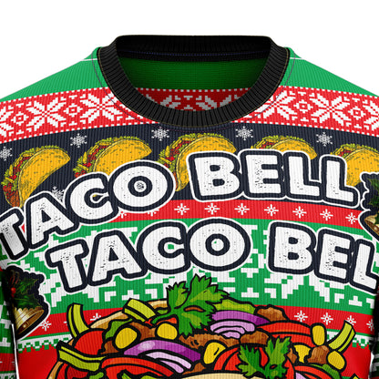 Tacos Taco Bell TY299 Ugly Christmas Sweater