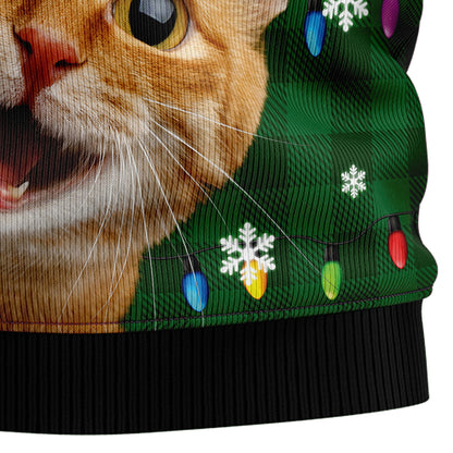 Cat Christmas Tree HT061120 Ugly Christmas Sweater
