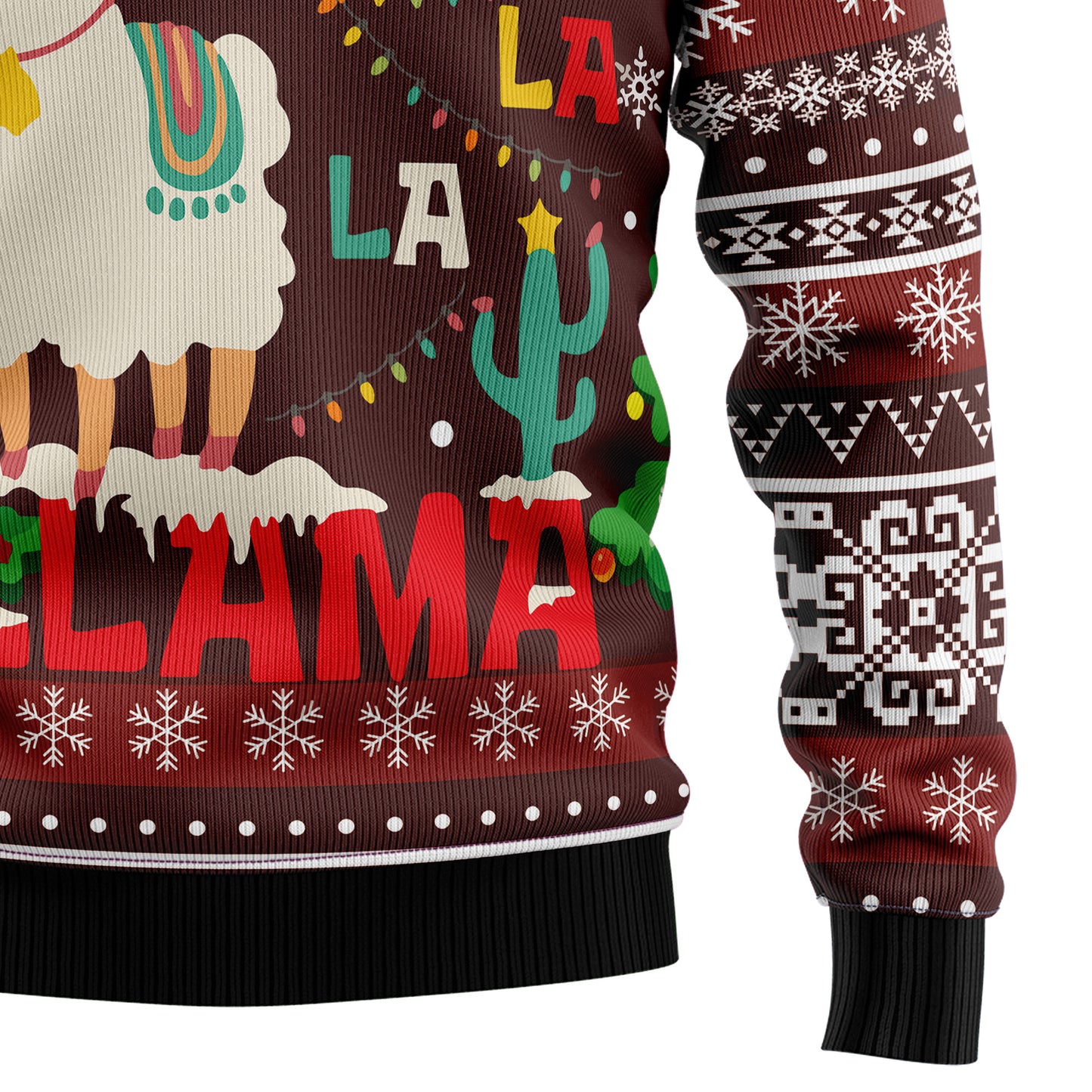 Llama Falalala Christmas T1111 Ugly Christmas Sweater