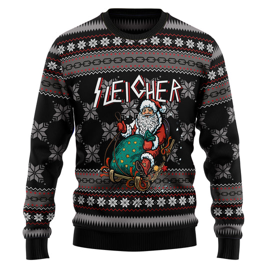 Santa Sleigher G51015 Ugly Christmas Sweater