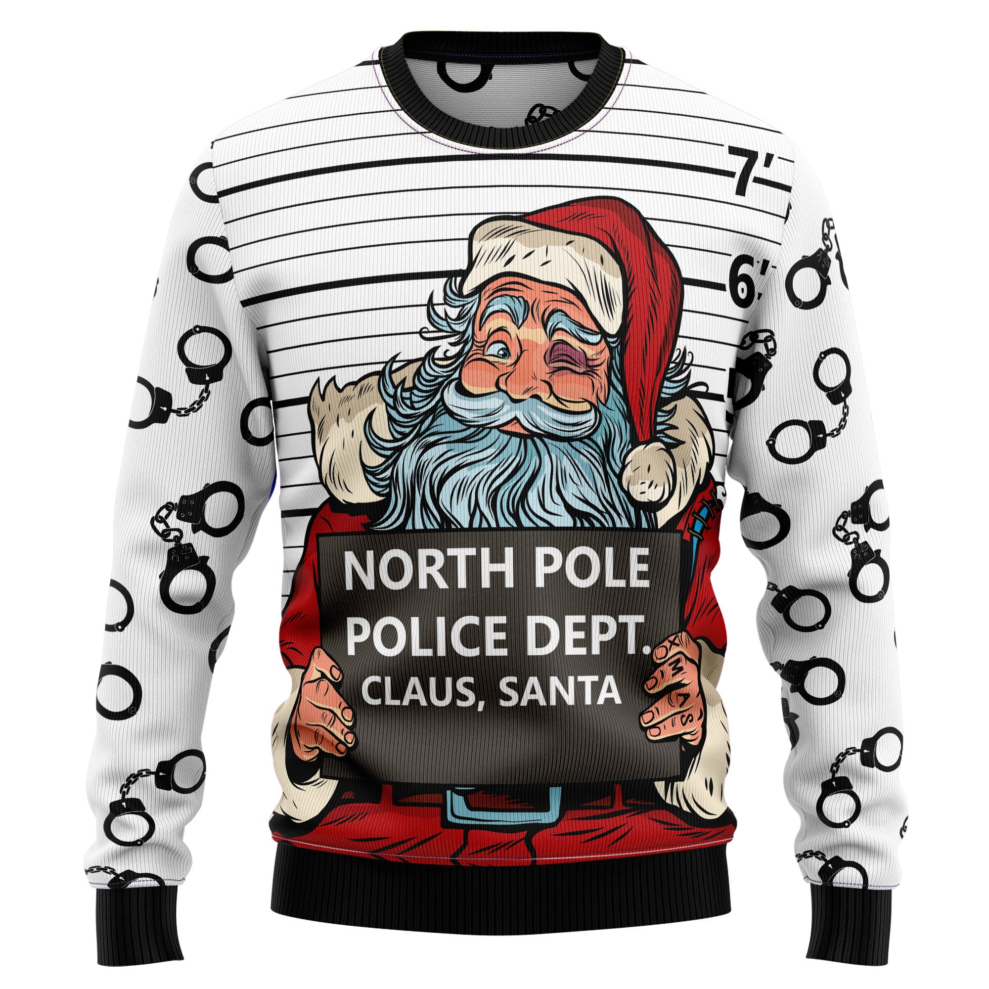 Santa claus sale ugly sweater