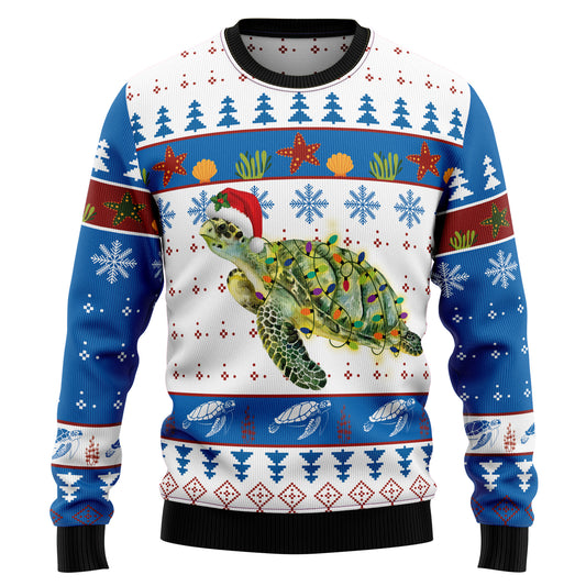 Turtle Xmas D1011 Ugly Christmas Sweater
