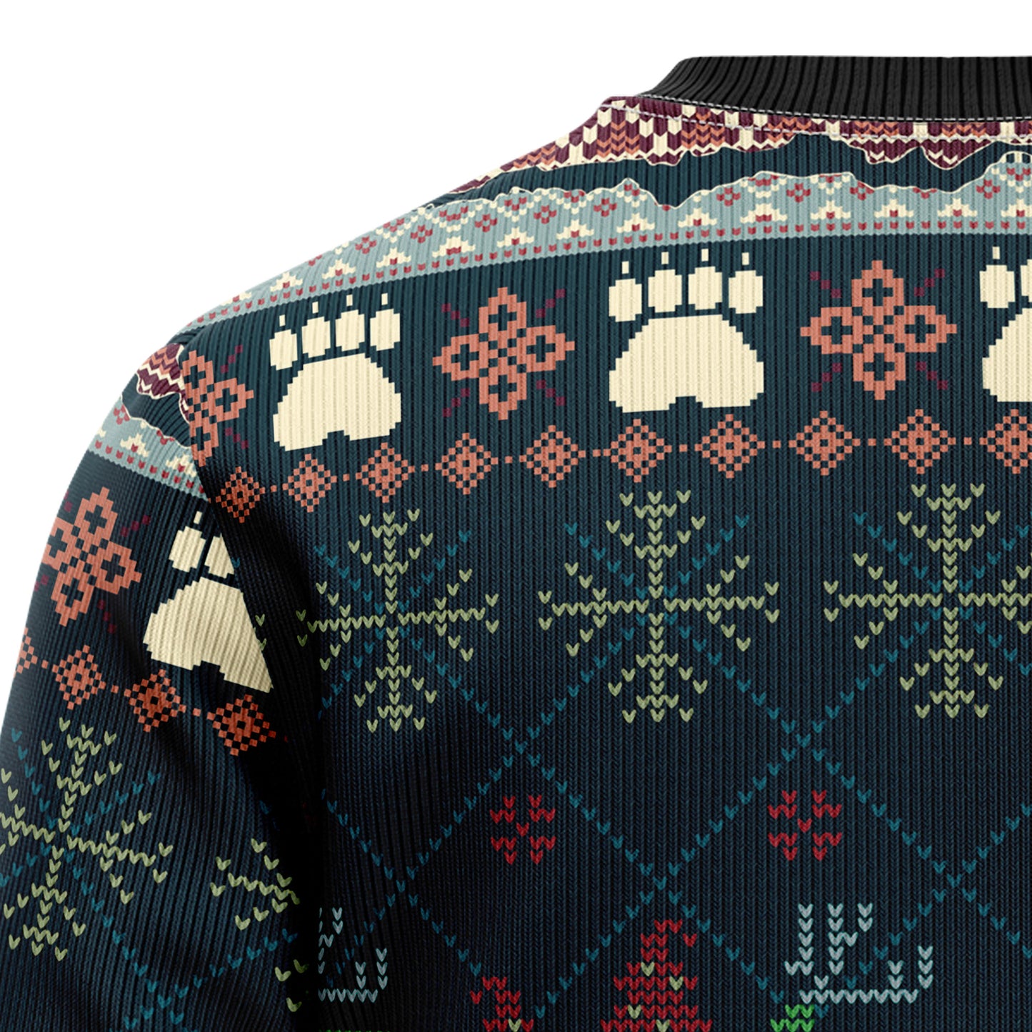 Cute Bernese Mountain Dog Christmas D1311 Ugly Christmas Sweater