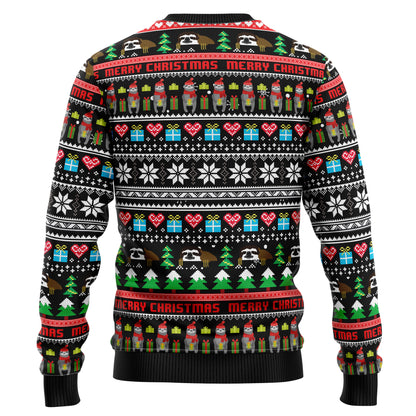 Sloth Xmas D1111 Ugly Christmas Sweater
