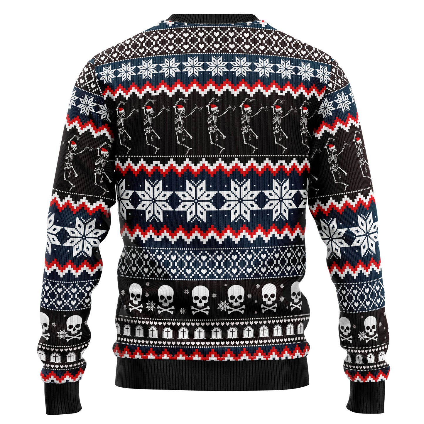 Skeleton Merry Creepmas TY510 Ugly Christmas Sweater
