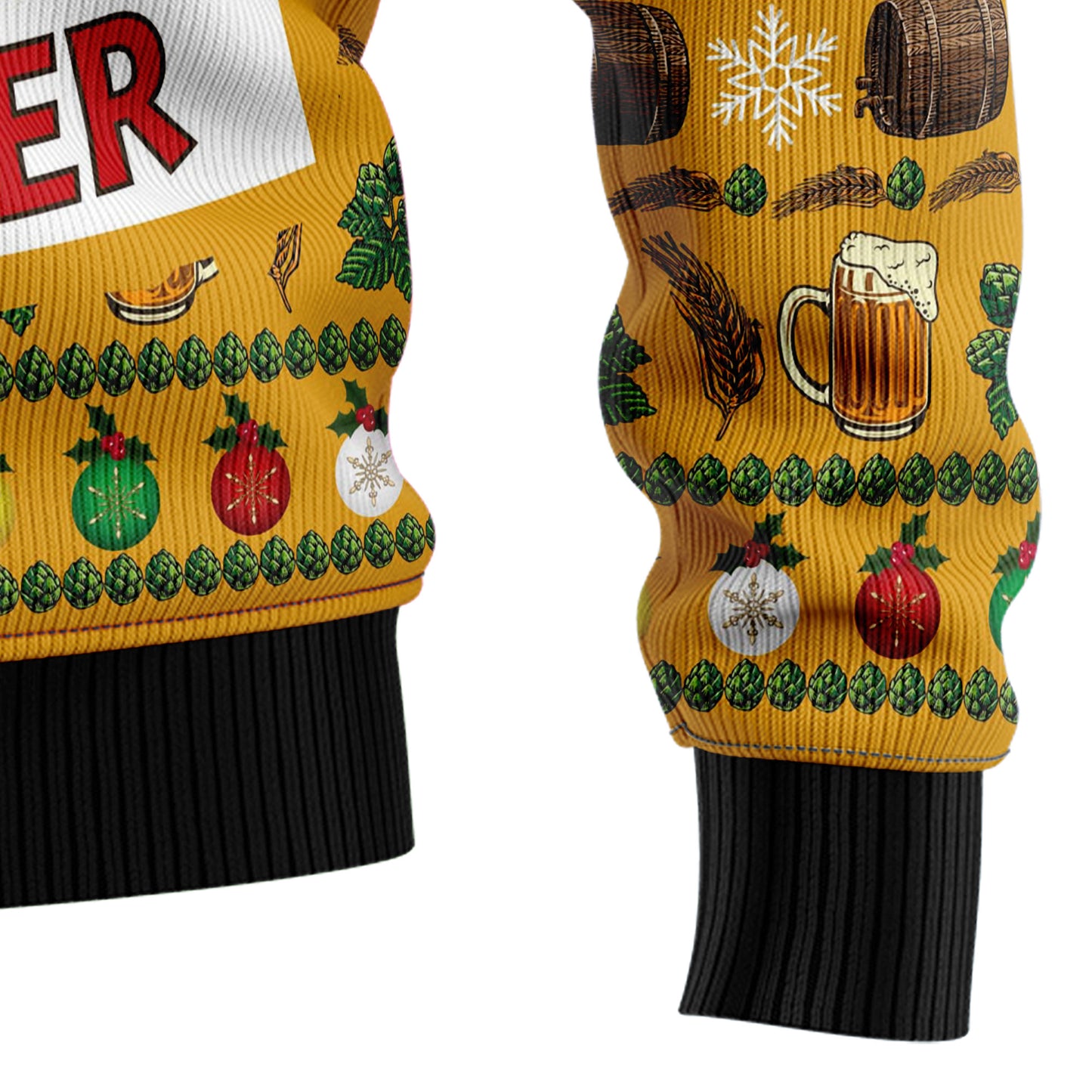 Christmas Most Wonderful Time For Beer HZ102604 Ugly Christmas Sweater