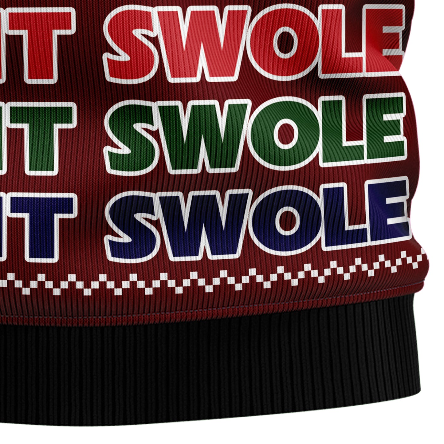 Santa Let It Swole TY1210 Ugly Christmas Sweater