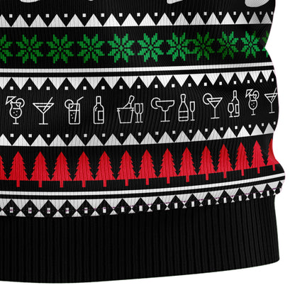 Santa Claus Jesus Friend TG51016 Ugly Christmas Sweater