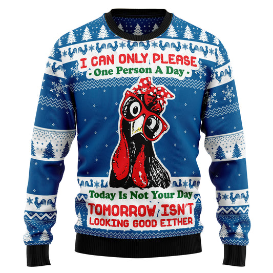 Funny Chicken TG5116 Ugly Christmas Sweater
