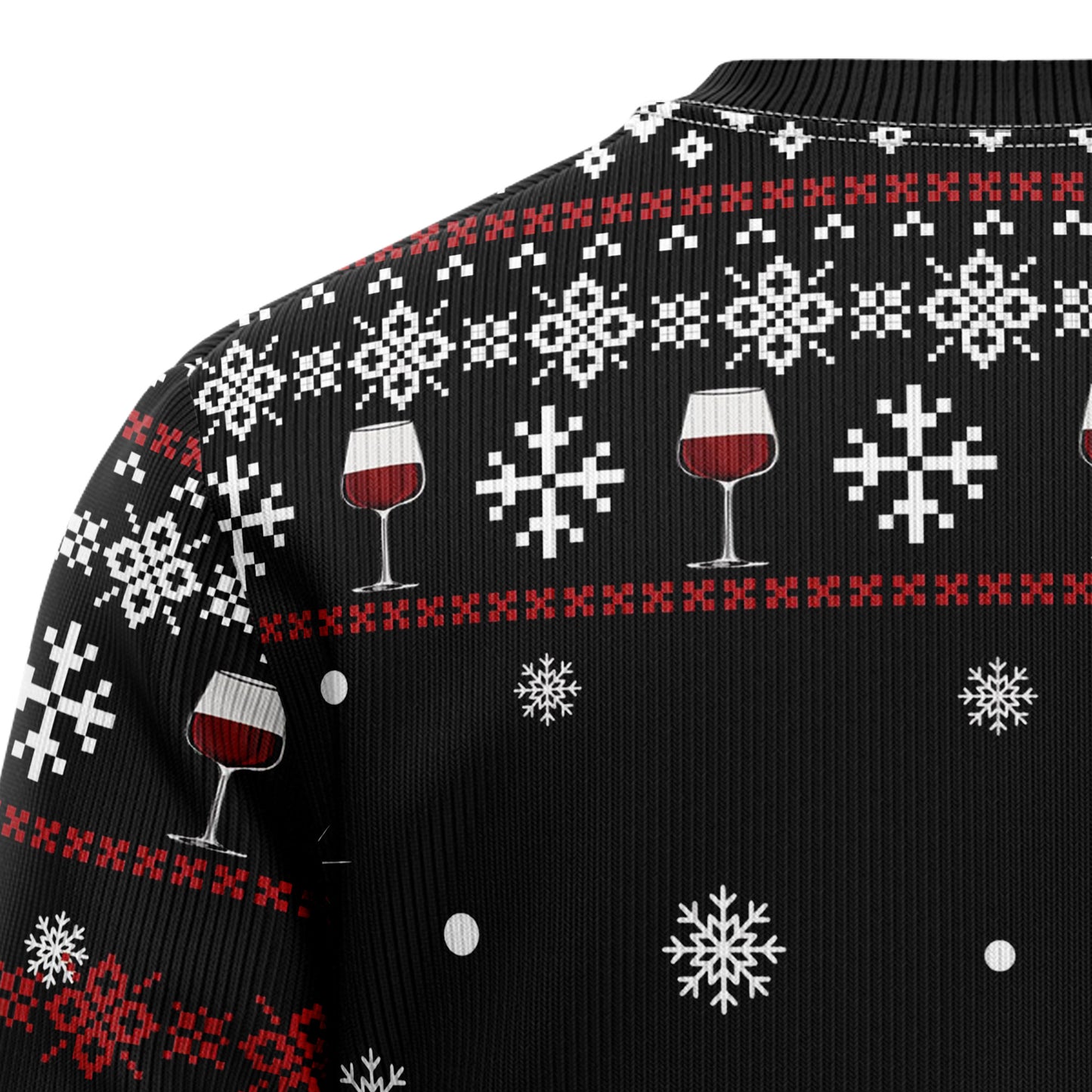 Wine Snowmies T0611 Ugly Christmas Sweater