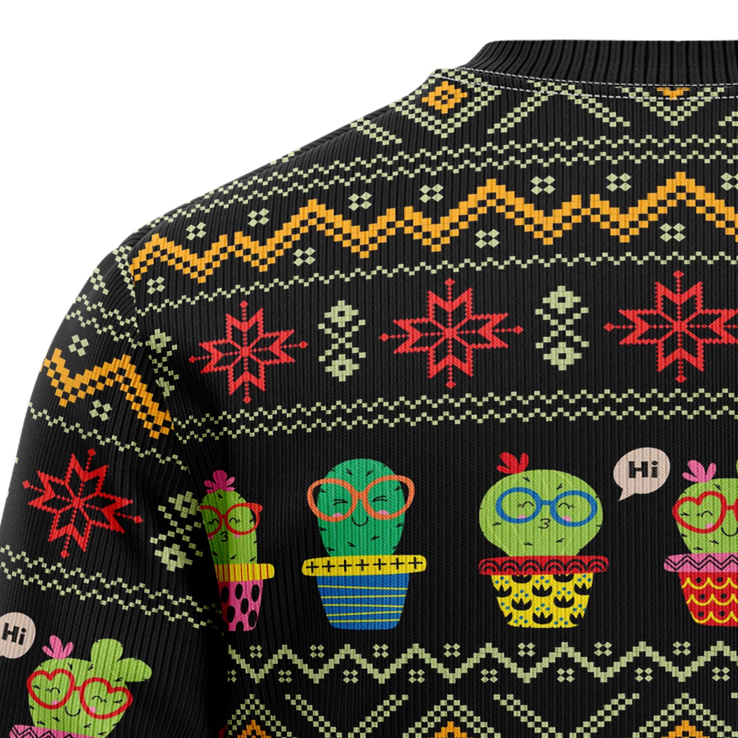 Cactus Xmas D0210 Ugly Christmas Sweater