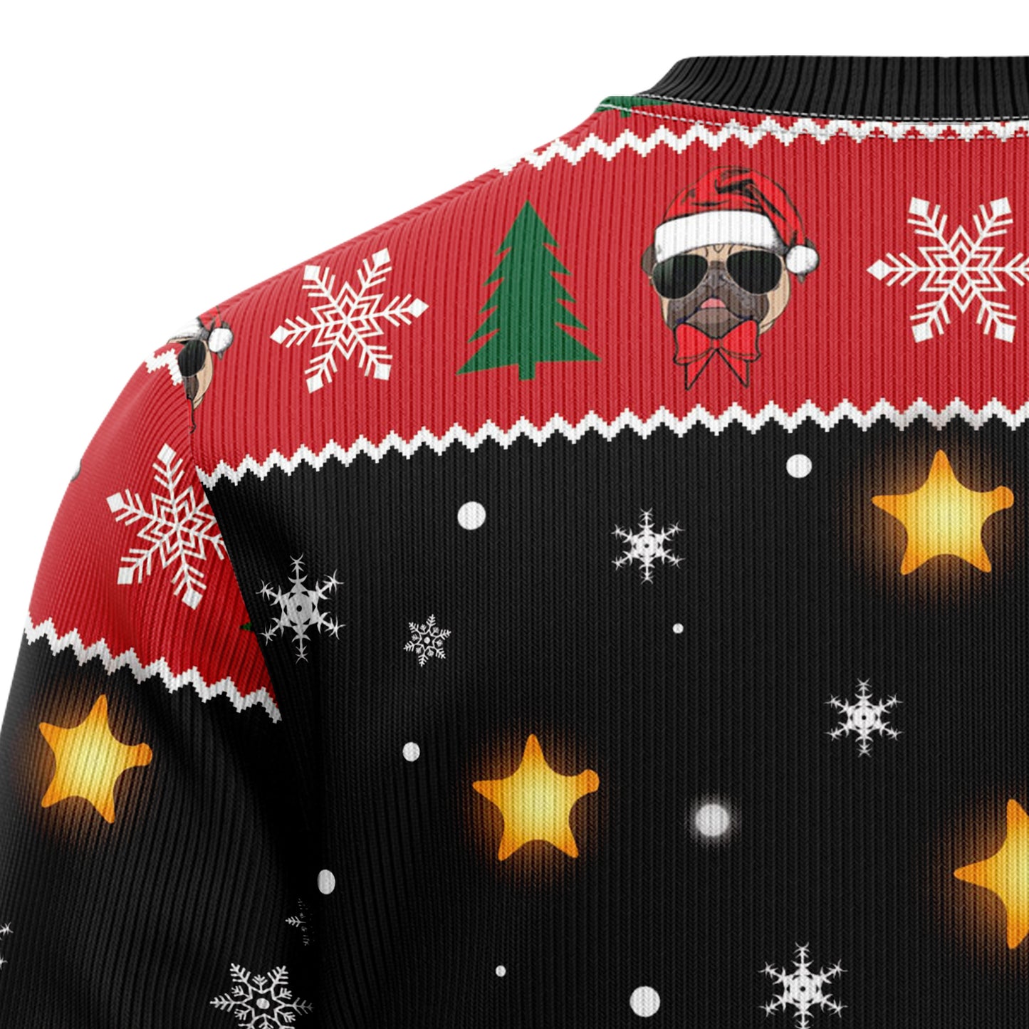 Pug Christmas Tree G5116 Ugly Christmas Sweater