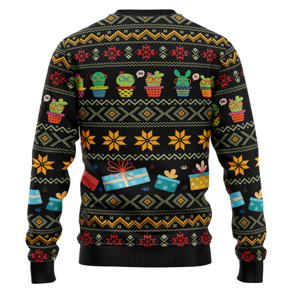 Cactus Xmas D0210 Ugly Christmas Sweater