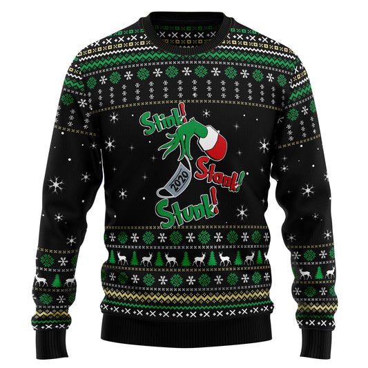 Stink Stank Stunk Grinch G5112 Ugly Christmas Sweater