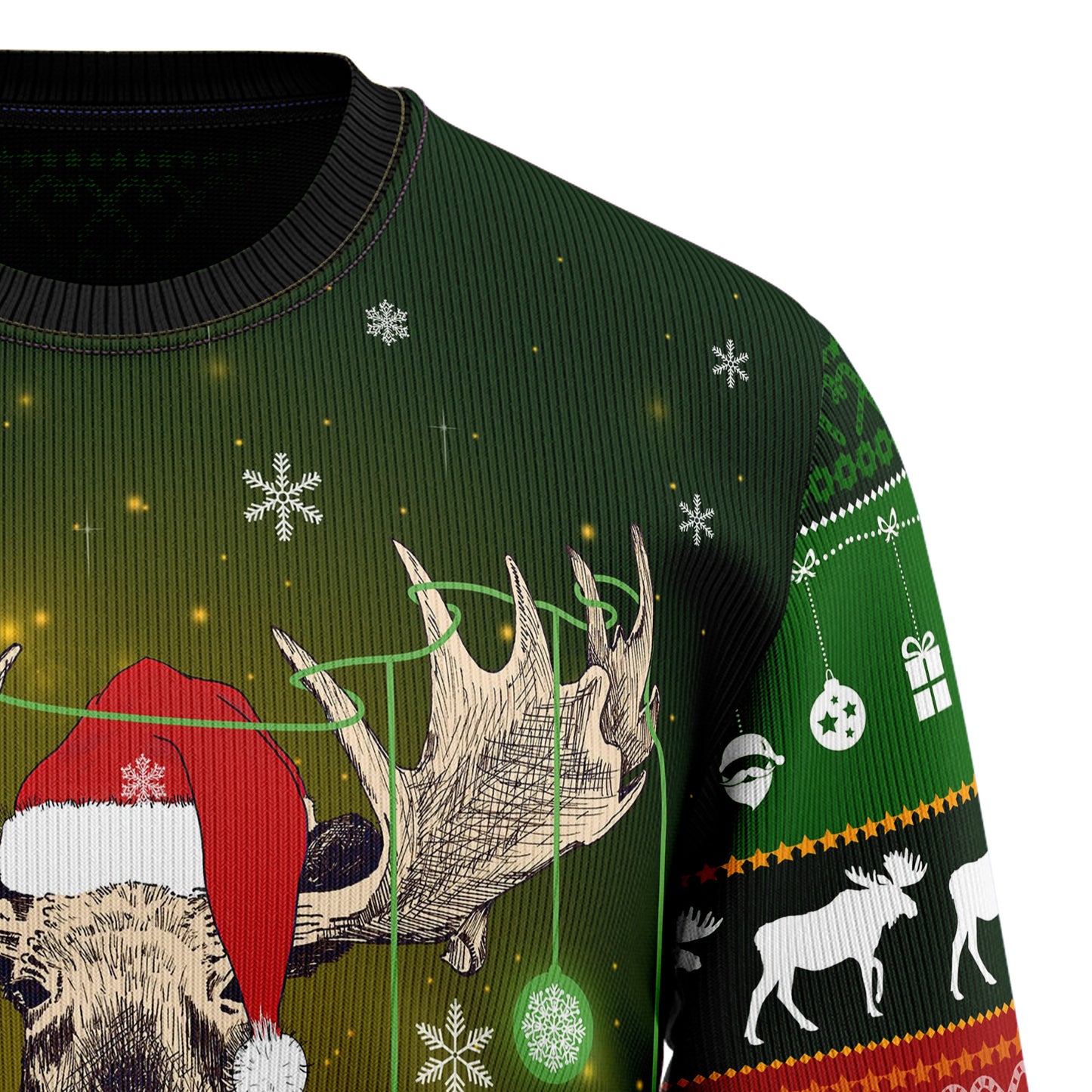 Merry ChristMoose TY2710 Ugly Christmas Sweater