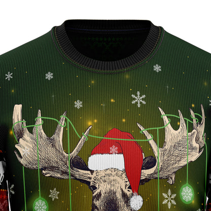 Merry ChristMoose TY2710 Ugly Christmas Sweater