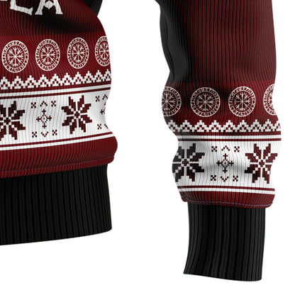 Fa-la-la-la Valhalla-la Viking G51110 Ugly Christmas Sweater
