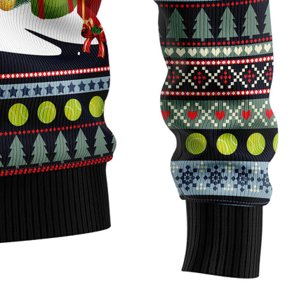 Tennis Snowman HT102910 Ugly Christmas Sweater