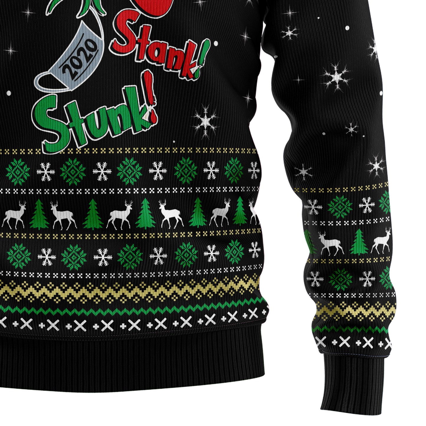 Stink Stank Stunk Grinch G5112 Ugly Christmas Sweater