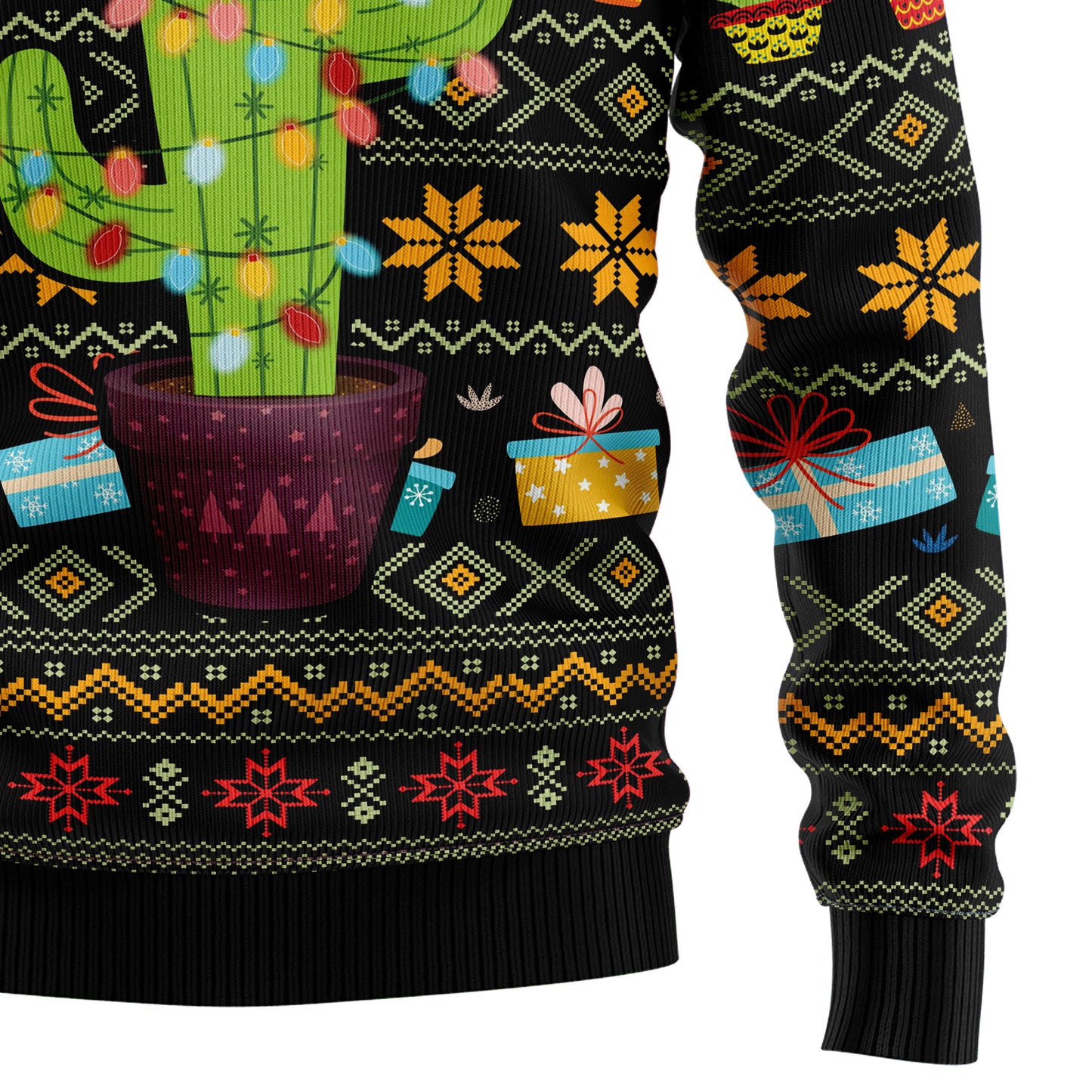 Cactus Xmas D0210 Ugly Christmas Sweater