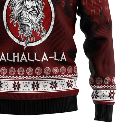 Fa-la-la-la Valhalla-la Viking G51110 Ugly Christmas Sweater