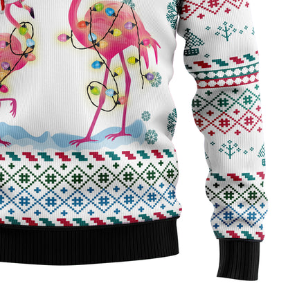 Flamingo Christmas Reunion D1011 Ugly Christmas Sweater