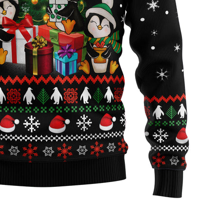 Penguin Christmas Tree G5116 Ugly Christmas Sweater
