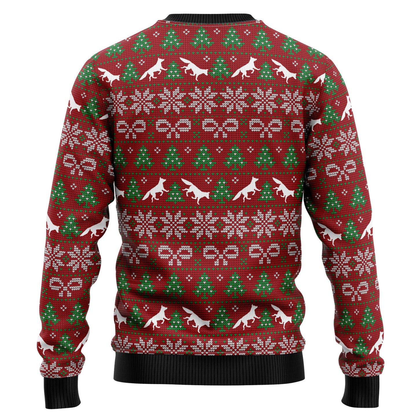 Oh For Fox Sake HT021103 Ugly Christmas Sweater